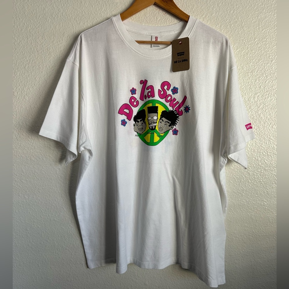 Levi’s De La Soul Peace Daisy Floral Shirt 3 Feet High And Rising Men’s Sizes